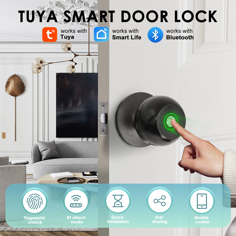 Smart Home Technology - Elektroniczny zamek do drzwi Tuya, inteligentny