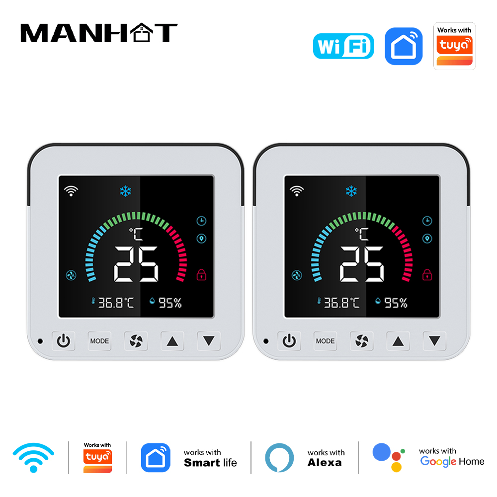 Smart Home Thermostat - Inteligentny termostat MANHOT WiFi do klimatyzacji,