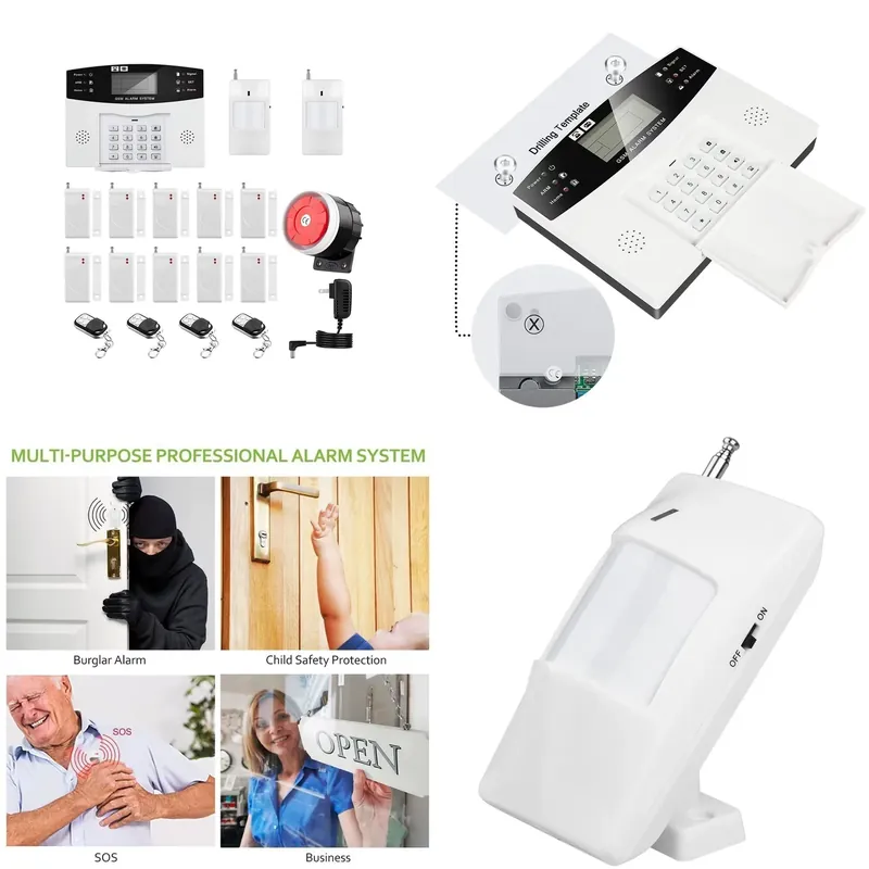 Smart Home Security - Zestaw alarmowy do domu z automatycznym