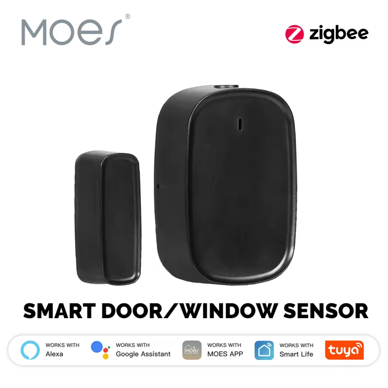 Smart Home Blog - Czujnik otwarcia okna/drzwi/bramy MOES Tuya ZigBee,