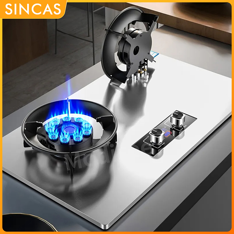Smart Home Utensils - Kuchenka gazowa 8.5kW, dwupalnikowa, do zabudowy,