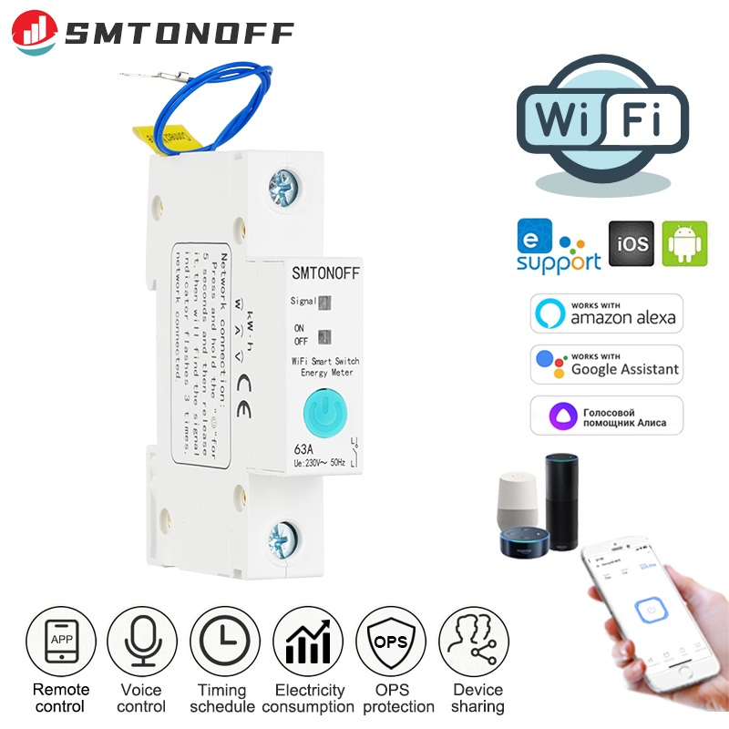 Smart Home Energy Monitor - Ewelink WiFi Inteligentny Wyłącznik WiFi z
