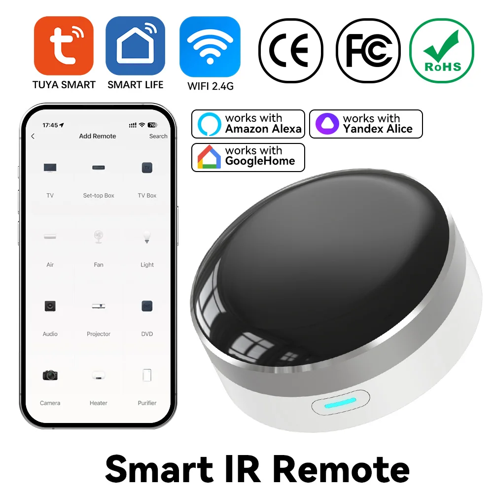 Smart Home Vimar - YFK Uniwersalny pilot zdalnego sterowania WiFi