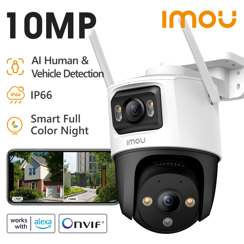 Smart Home Camera Ezviz - Kamera zewnętrzna IMOU z dwoma obiektywami