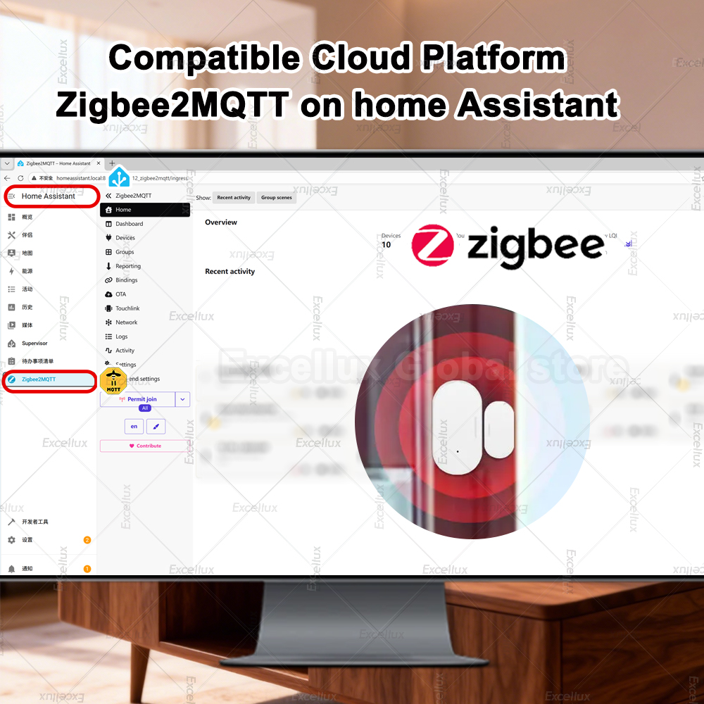 Zigbee 3.0 czujnik okna drzwi  – Smart Home Security recenzja i cena
