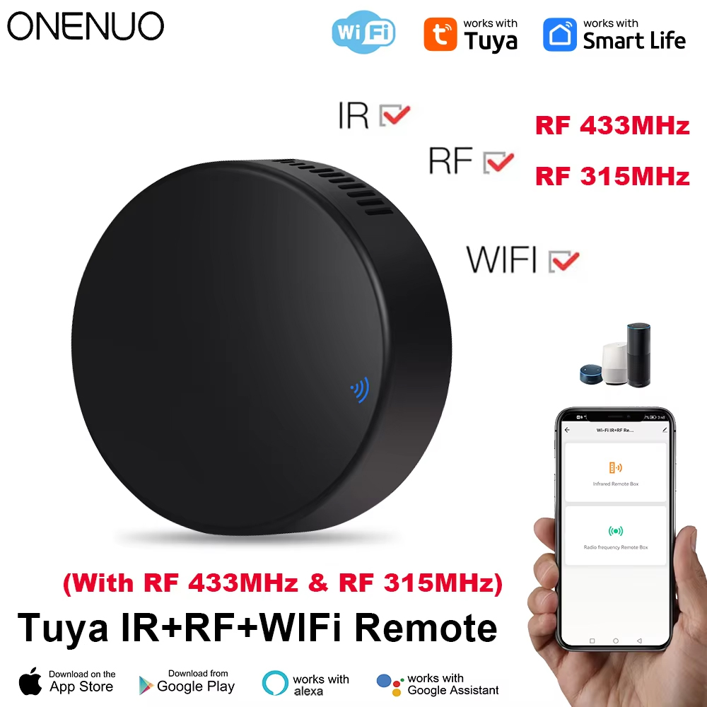 Tuya WiFi RF IR Remote Control – Smart Home Tools recenzja i cena