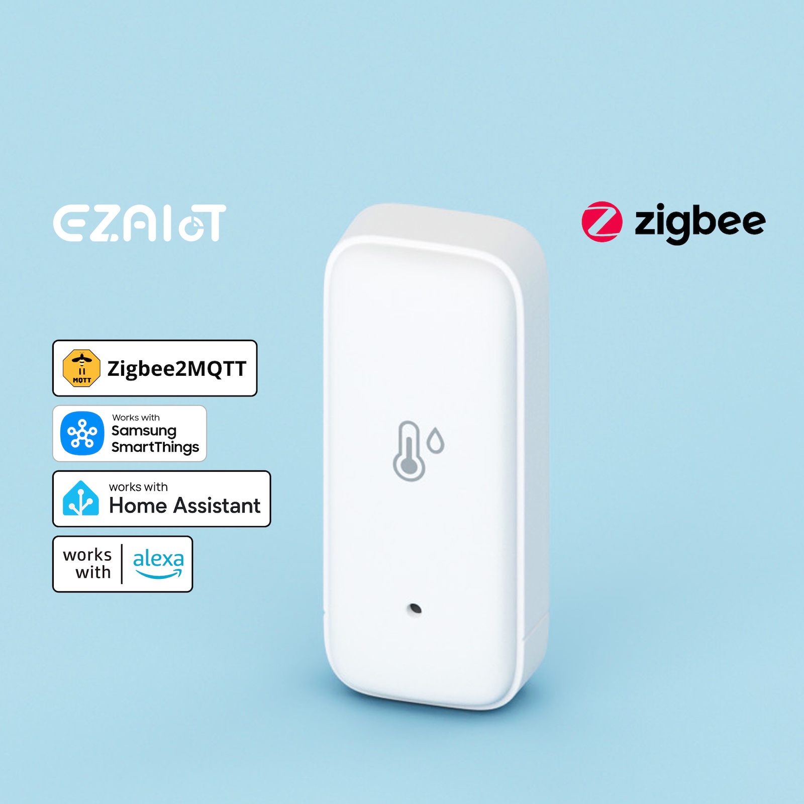 Czujnik temperatury i wilgotno – Smart Home Zigbee 3.0 recenzja i cena