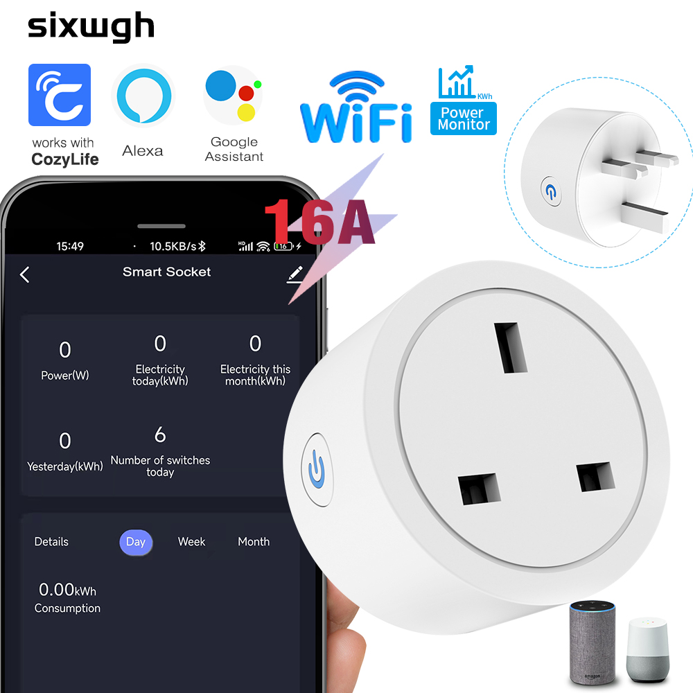 Inteligentne gniazdko WiFi 16A – Smart Home Energy Monitor recenzja i cena