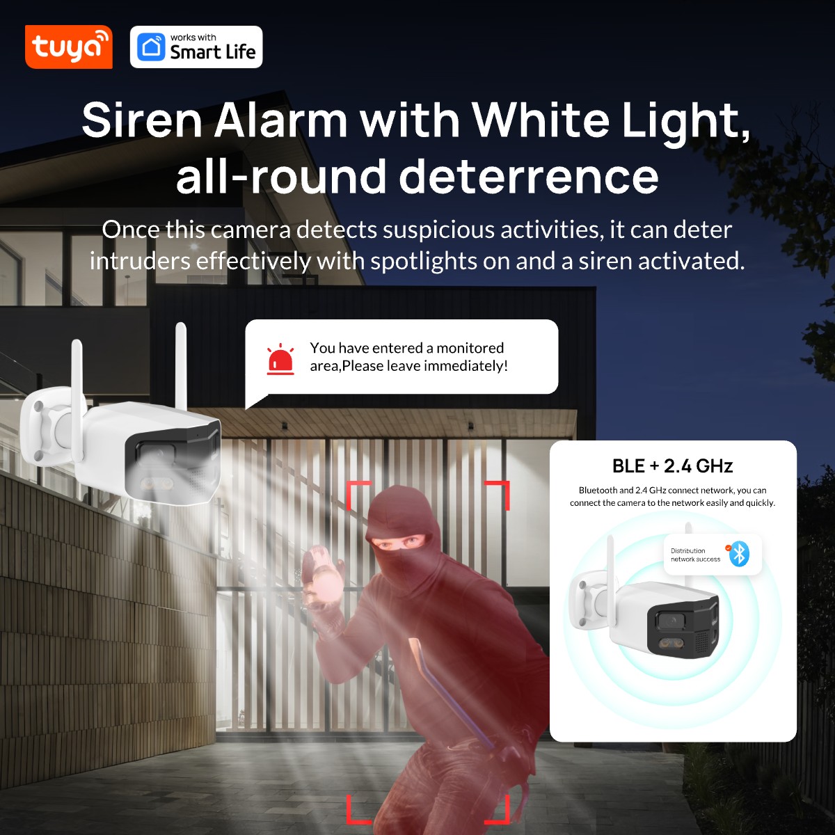 Tuya Smart 4MP 2.5K Dual-Lens  – Smart Home Camera Ezviz recenzja i cena