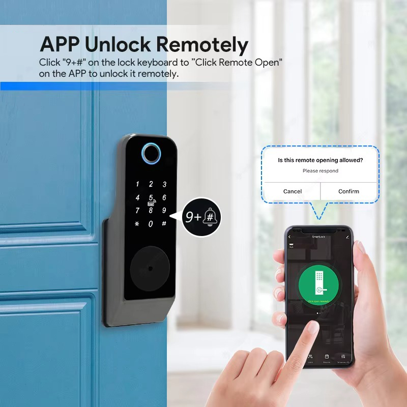 Wodoodporny zamek na odcisk pa – Smart Home Technology recenzja i cena