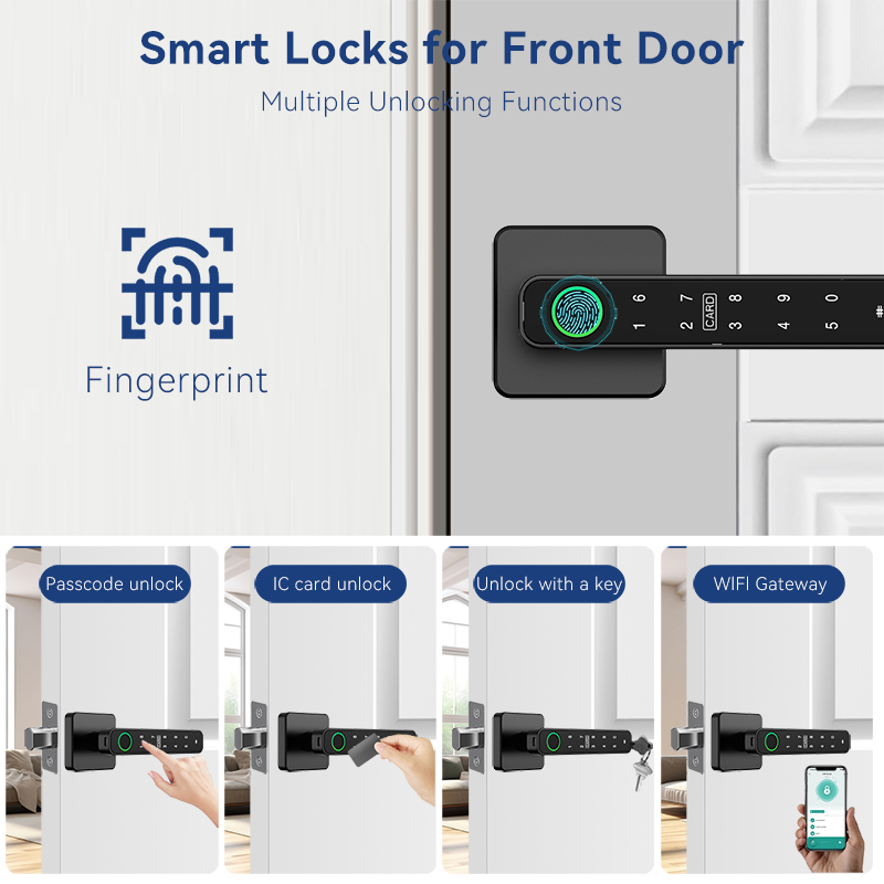 XSDTS Tuya Klamka z czytnikiem – Smart Home Technology recenzja i cena
