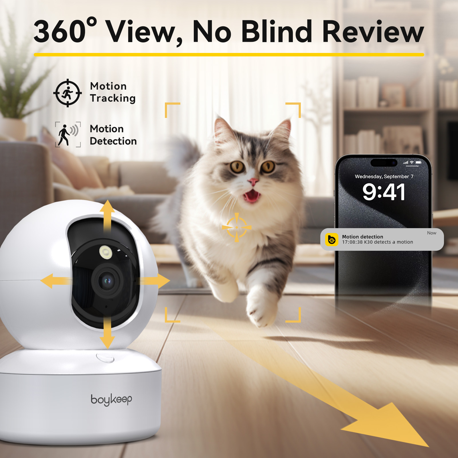 Kamera dla psa Boykeep 2K z ap – Smart Home Camera Ezviz recenzja i cena