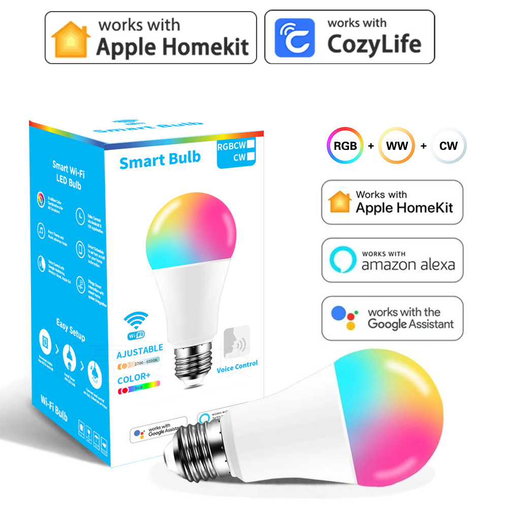 9W WiFi Homekit Light Lamp E27 – Smart Home Group recenzja i cena