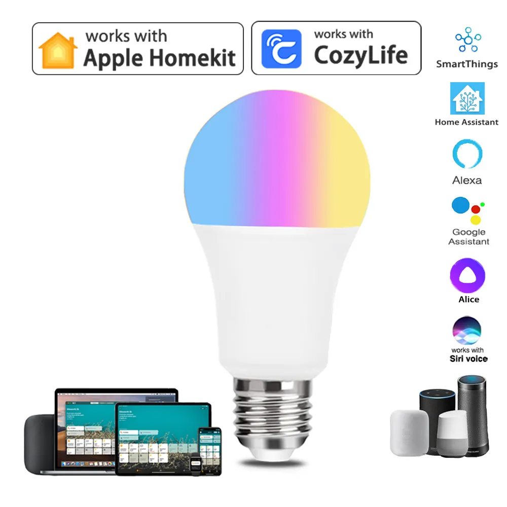 9W WiFi Homekit Light Lamp E27 – Smart Home Group recenzja i cena