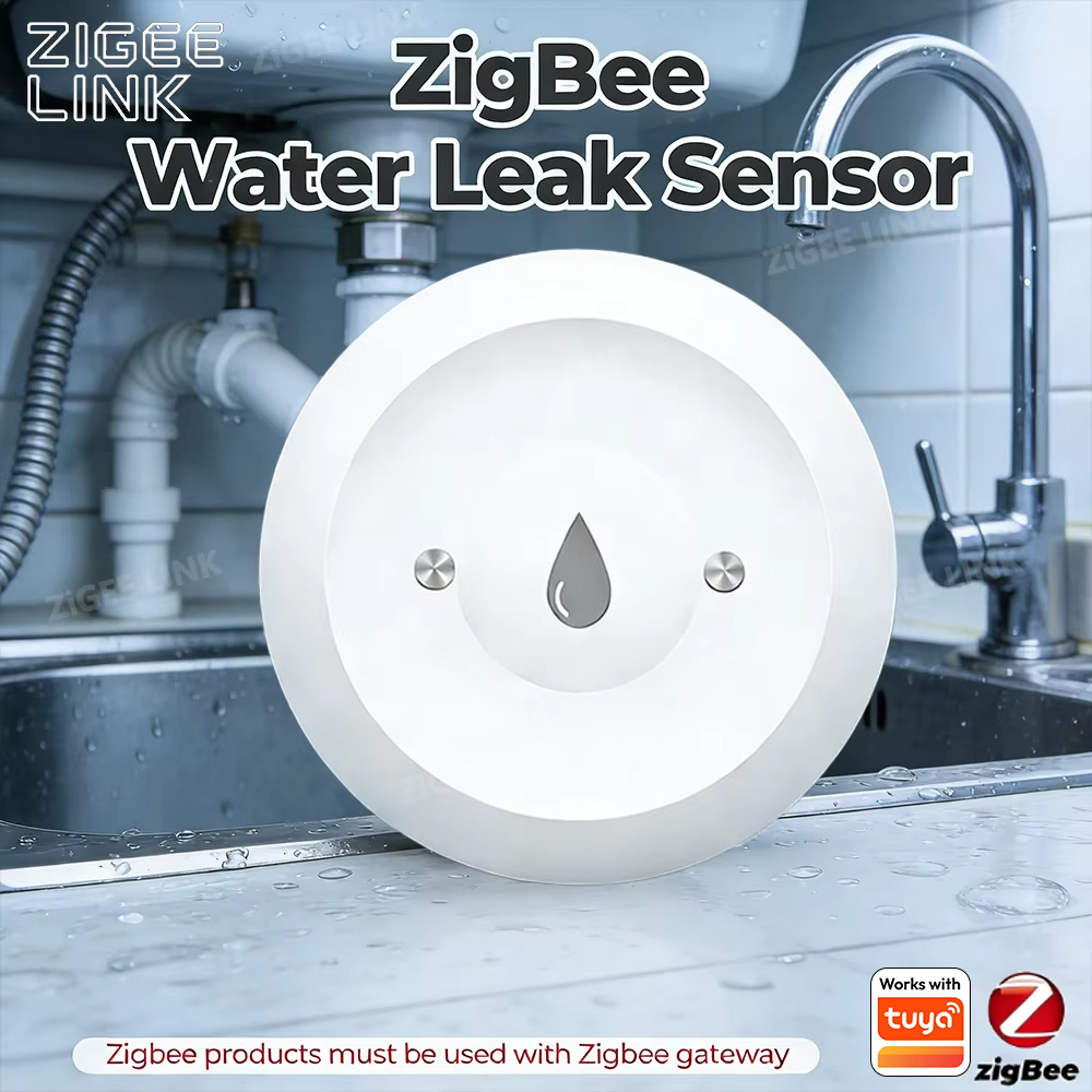 Czujnik wycieku wody Zigbee do – Smart Home Tools recenzja i cena