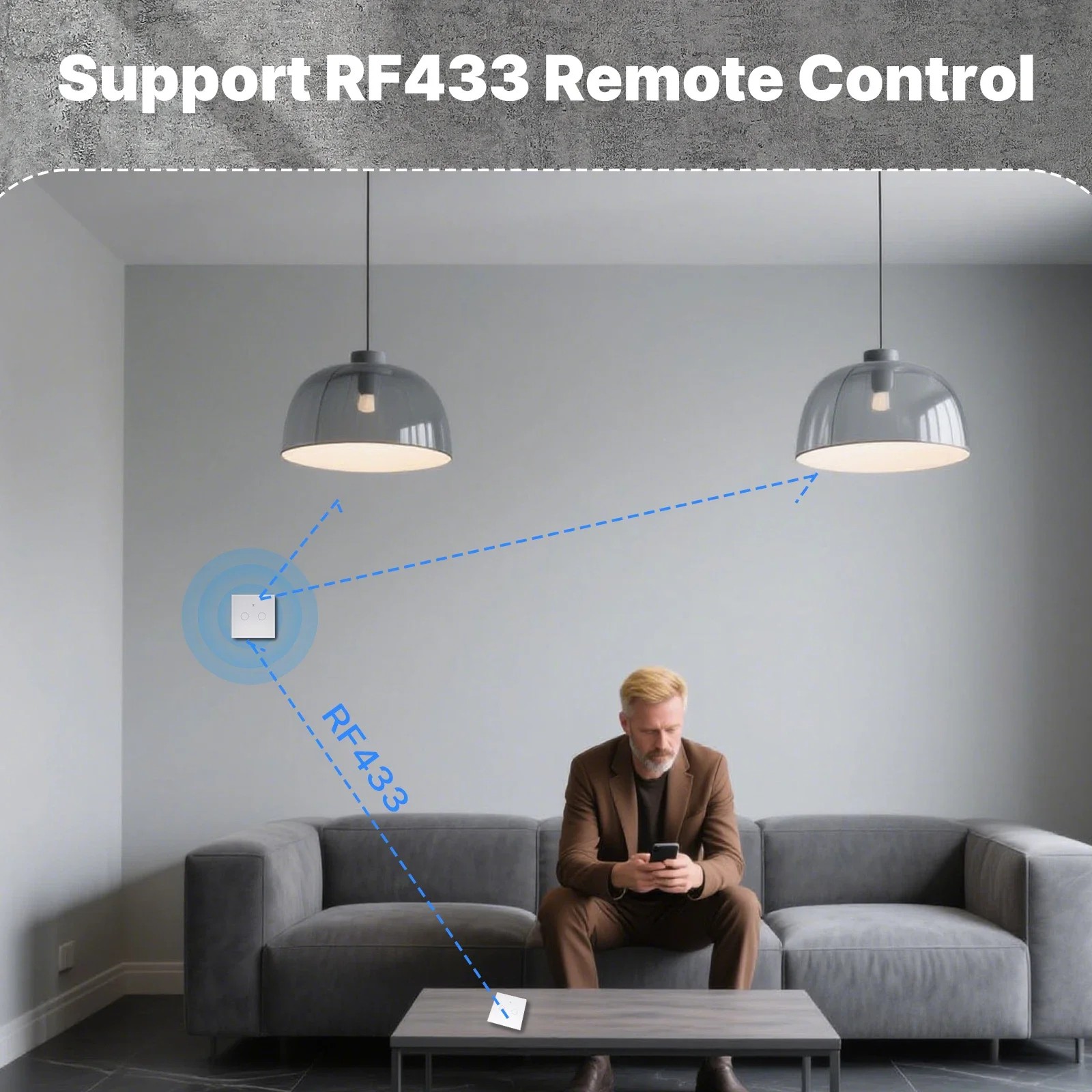 Inteligentny przełącznik dotyk – Smart Home Panel recenzja i cena