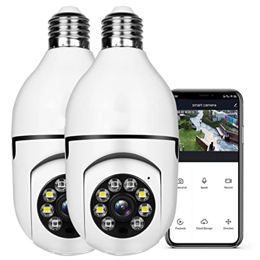 Żarówka z kamerą bezprzewodową – Smart Home Security recenzja i cena