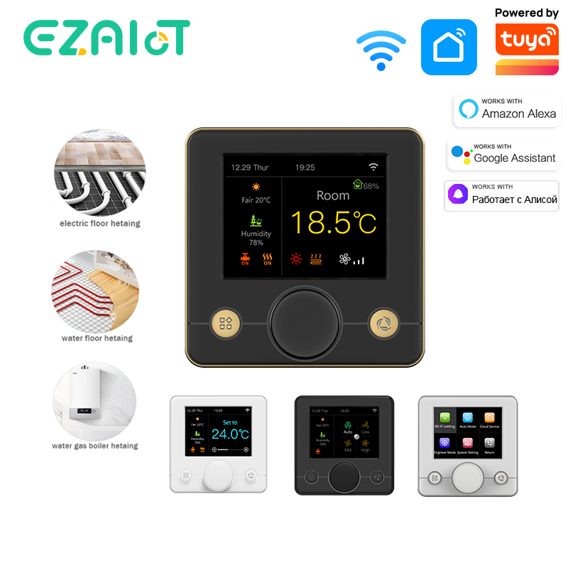 Ogrzewanie podłogowe termostat – Smart Home Thermostat recenzja i cena