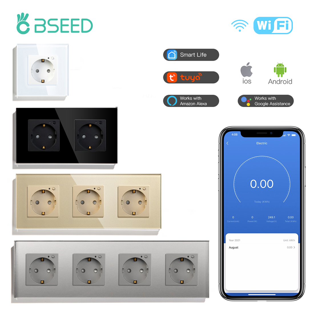 BSEED EU Electrical Wifi Smart – Smart Home Energy Monitor recenzja i cena