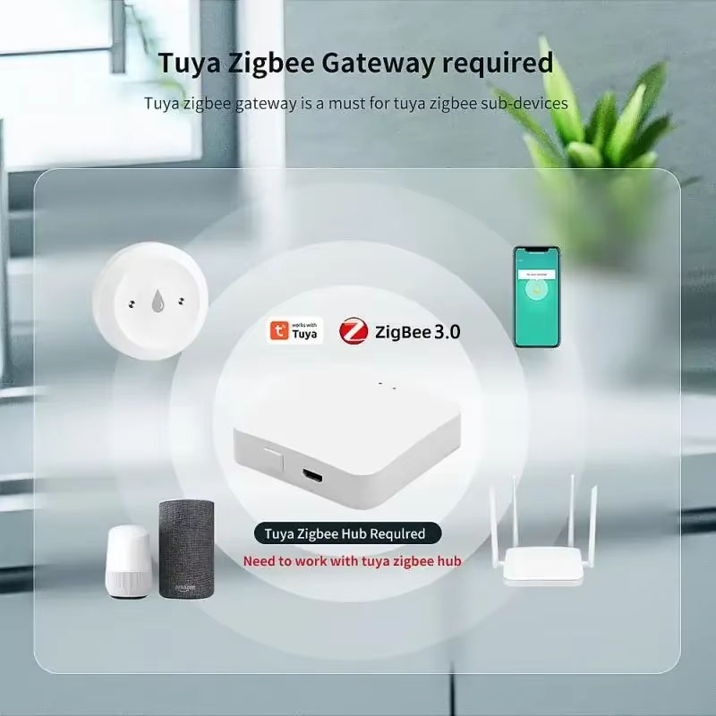 Czujnik wycieku wody Tuya ZigB – Smart Home Tools recenzja i cena