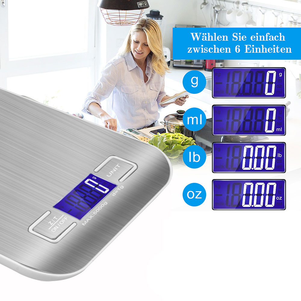 Cyfrowa waga kuchenna z wyświe – Smart Home Utensils recenzja i cena