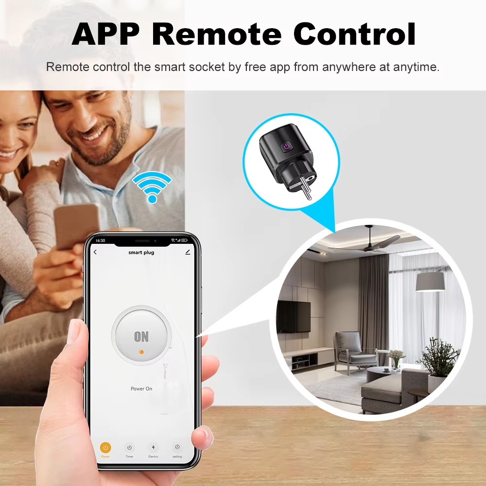 Inteligentna wtyczka WiFi 20A  – Smart Home Energy Monitor recenzja i cena