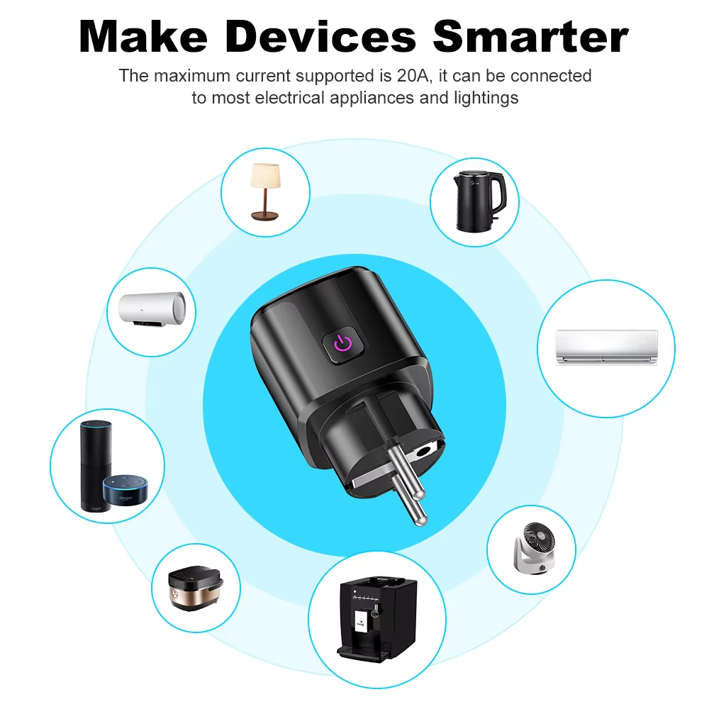 Inteligentna wtyczka WiFi 20A  – Smart Home Energy Monitor recenzja i cena