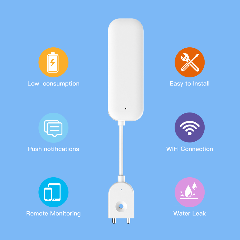Tuya WiFi ZigBee czujnik wody  – Smart Home Tools recenzja i cena
