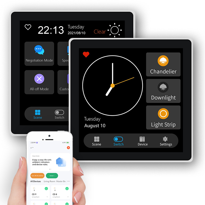 FUERS 4-calowy ekran dotykowy  – Smart Home Tools recenzja i cena