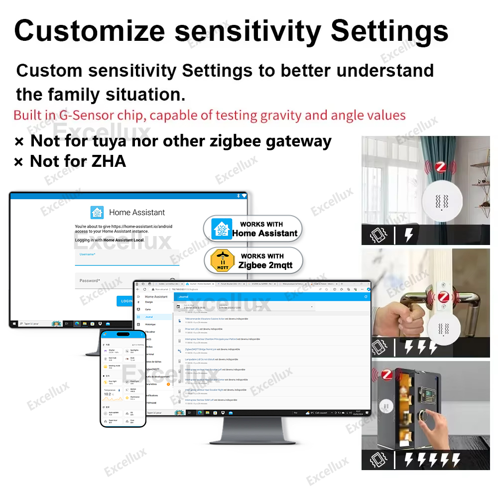 Czujnik wibracji Zigbee 3.0 Sm – Smart Home Security recenzja i cena