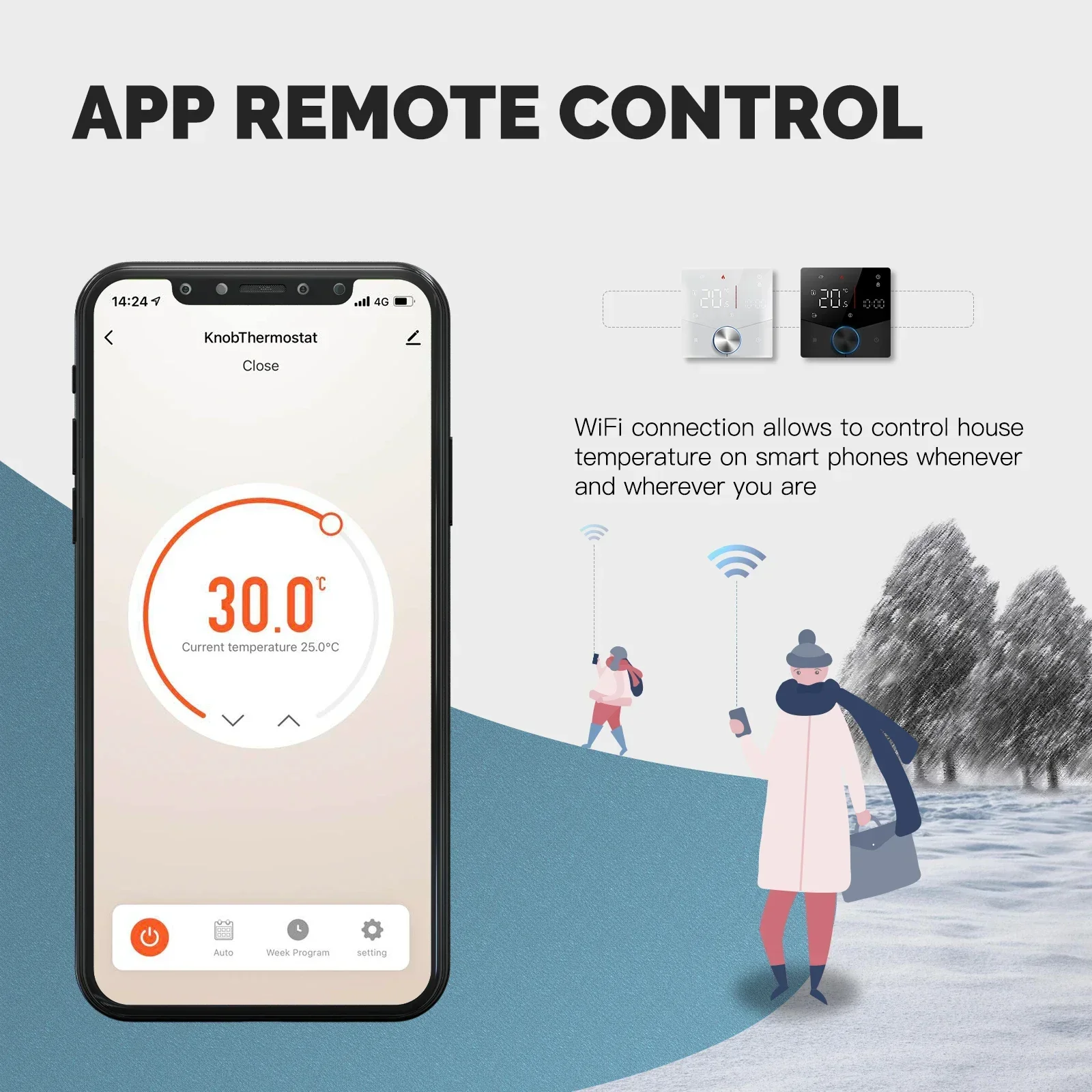 MOES Tuya WiFi Inteligentny Te – Smart Home Thermostat recenzja i cena