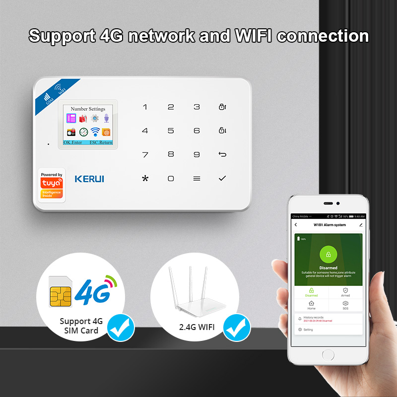 KERUI Security Alarm System Ki – Smart Home Vimar recenzja i cena