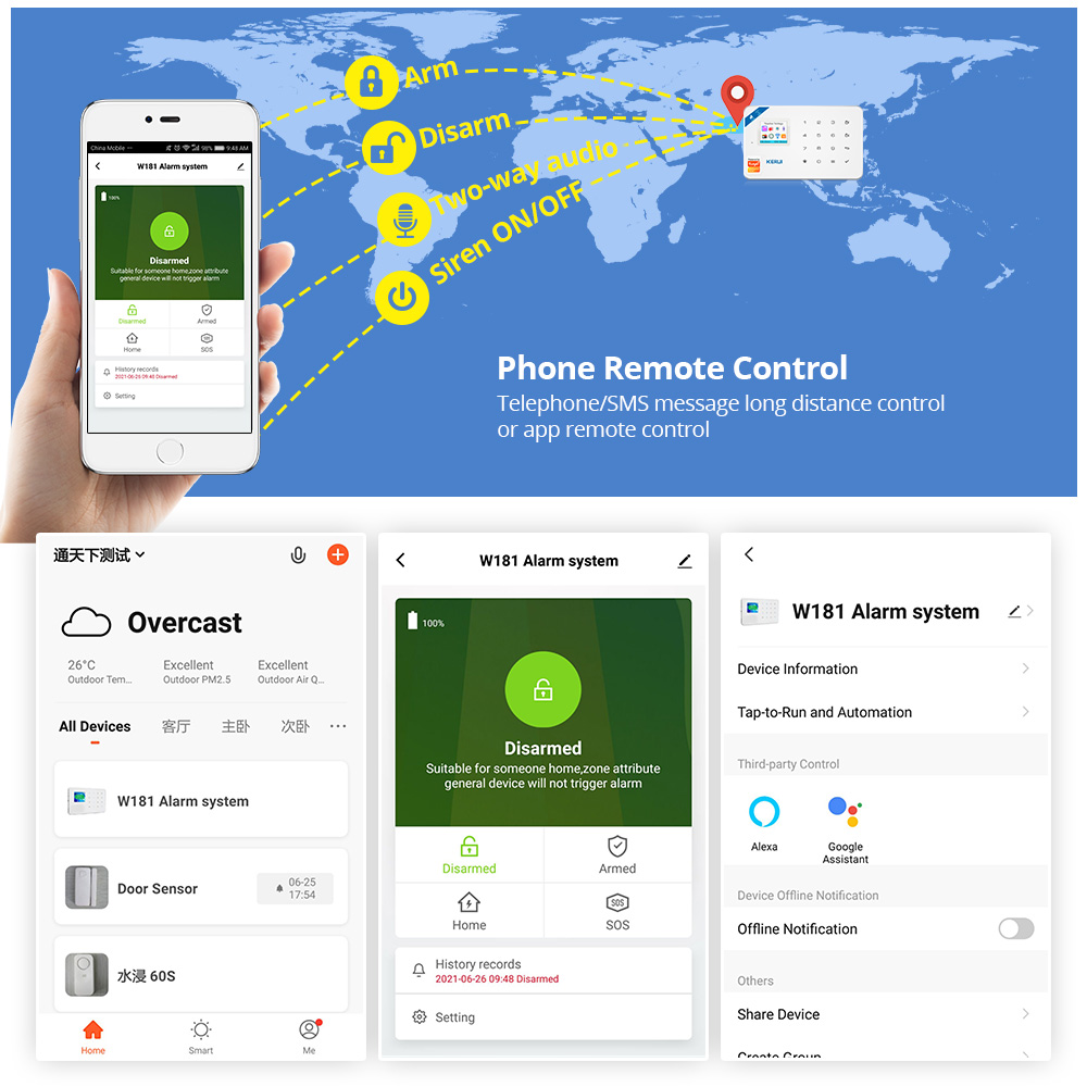 KERUI Security Alarm System Ki – Smart Home Vimar recenzja i cena