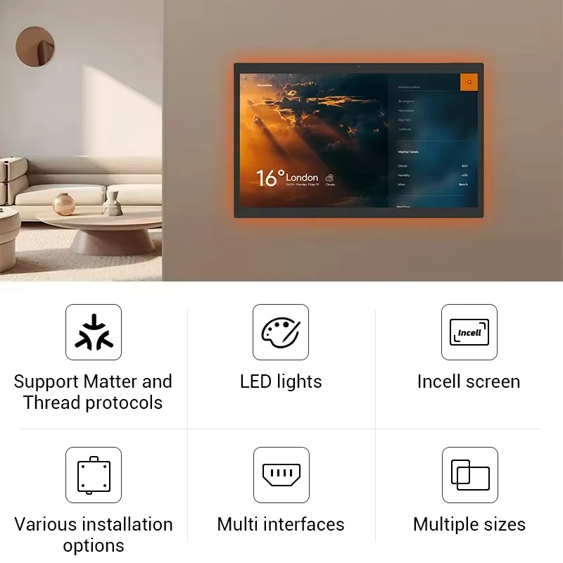10.1 15.6 Calowy Ręczny Panel  – Smart Home Panel recenzja i cena
